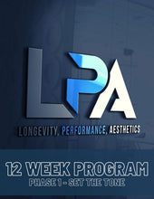 Load image into Gallery viewer, 12 Week Program - Set The Tone (Phase 1 - Beginner to Novice Program)
